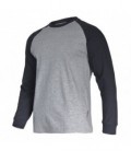 Marškinėliai su ilgomis rank. pilkai-juodi 190g, CE,LAHTI