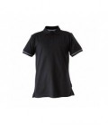Marškinėliai polo juodi 220g, CE,LAHTI