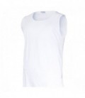 Marškinėliai be rankovių balti 160g,CE,LAHTI