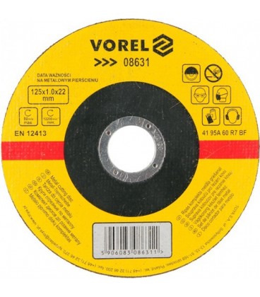 Diskas metalui pjauti T41 125x1,0x22mm