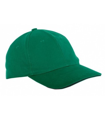 Kepurė su snapeliu žalia,CE,LAHTI