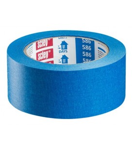 Juosta lipni popierinė mėlyna, iki 30d.vid..48mm,33m