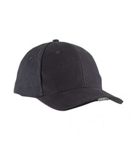Kepurė su snapeliu ir LED apšv. juoda,CE LAHTI